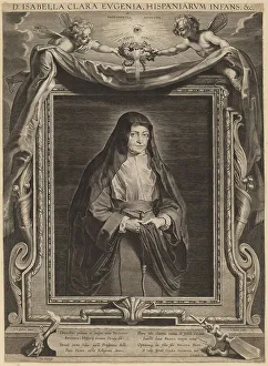 Paul Ponce Prints: Isabella Clara Eugenia, Infanta of Spain. Creator: Paulus Pontius