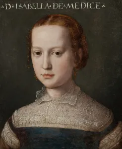 Angiolo Bronzino Prints: Isabella de Medici, between 1552 and 1553. Creator: Agnolo Bronzino