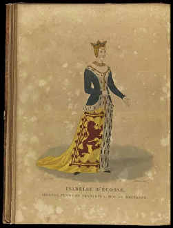 Isabella of Scotland, Duchess of Brittany, Late 18th cent Artist: Gatine, Georges Jacques (1773-1831)
