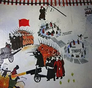 Rudolf Gallery: The Ishim Rebellion (Detail), 2000