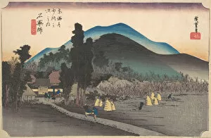 Rice Paddy Gallery: Ishiyakushi, Ishiyakushi Ji, ca. 1834. ca. 1834. Creator: Ando Hiroshige