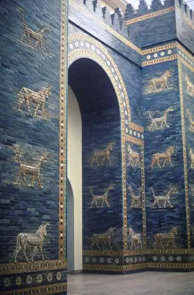 Babylonia Prints: Ishtar Gate, Neo-Babylonian, c575 BC