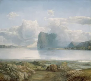Island Borgoya, 1867. Creator: Lars Hertervig