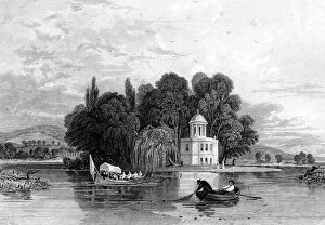 Images Dated 28th January 2008: The Island, Henley-on-Thames, Oxfordshire, 1830