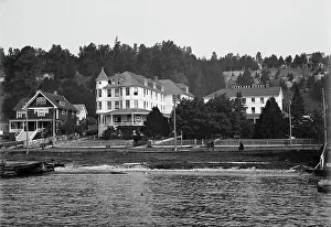 Island House from the lake, Mackinac, c1905. Creator: Unknown