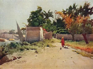 R Talbot Kelly Prints: On the Island of Rhoda, c1880, (1904). Artist: Robert George Talbot Kelly