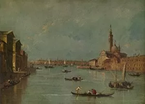 The Island of San Giorgio, Venice, c1770, (1938). Artist: Francesco Guardi
