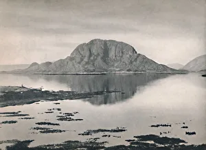 Tidal Prints: The island of Torghatten, 1914. Creator: Unknown