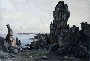 Lansyer Gallery: Island of Ushant, 1885. Artist: Emmanuel Lansyer