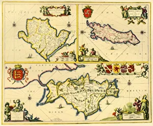 Islands Prints: The Isle of Anglesey, The Isle of Man and the Isle of Wight