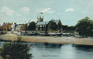 Hounslow Prints: Isleworth Church, London, c1905