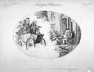 Isaac Cruikshank Prints: Islington characters, 1796. Artist