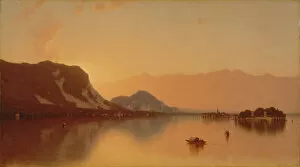 Time Of Day Gallery: Isola Bella in Lago Maggiore, 1871. Creator: Sanford Robinson Gifford