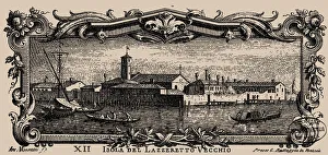Isolario veneto, XII. Isola del Lazzaretto Vecchio, 1777