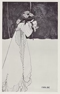 Walker Gallery: Isolde, 1895. Creator: Aubrey Beardsley