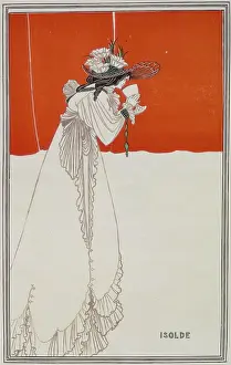 Aubrey Vincent Prints: Isolde, 1899. Creator: Aubrey Beardsley.
Isolde, 1899. Creator: Aubrey Beardsley