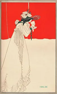 Studio Publications Collection: Isolde, c1895, (1896). Artist: Aubrey Beardsley