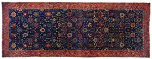 An Isphahan carpet from the 16th century, 1910
