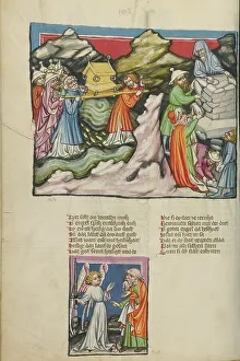 Israelites Prints: The Israelites with the Ark of the Covenant in the River Jordan: The Erection of