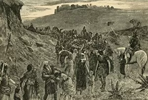 Book Of Kings Gallery: Israelites Going Into Capitvity, 1890. Creator: Unknown