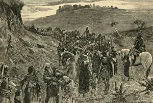 Israelites Going Into Capitvity, 1890. Creator: Unknown