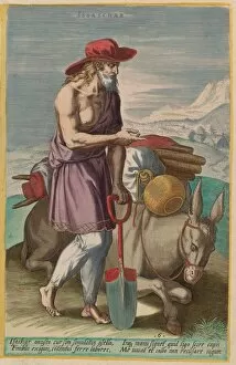 Sadeler Jan Gallery: Issachar, c. 1585. Creator: Johann Sadeler I