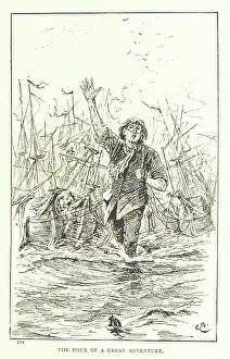 Scale Prints: The Issue of a Great Adventure, 1894. Creator: Unknown