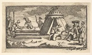 Rations Prints: Issued Barley Instead of Wheat [first version] (John Beaver, Roman Military Punishme