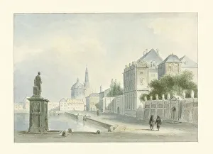 Bartholomeus Johannes Van Hove Prints: Italian cityscape, 1800-1880. Creator: Bartholomeus Johannes van Hove