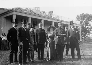 Nobel Prize Prints: Italian Commission To U.S. - Commission at Mount Vernon
