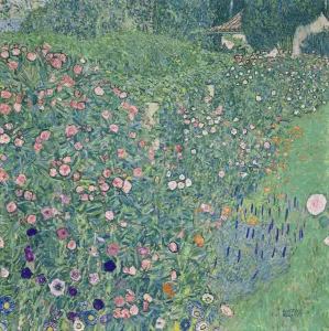 1913 Prints: Italian Horticultural Landscape, 1913. Creator: Klimt, Gustav (1862-1918)