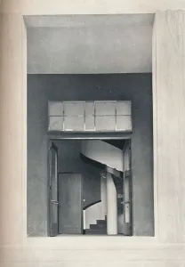 Italian interior by architects C. E. Rava and S. Larco, 1930. Artists: Unknown, Sebastiano Larco