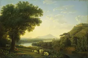 Peaceful Prints: Italian Landscape, 1795. Creator: Jacob Philip Hackert