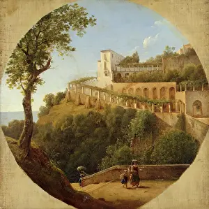 Shaded Prints: Italian Landscape, 1850. Creator: Pierre-Athanase Chauvin