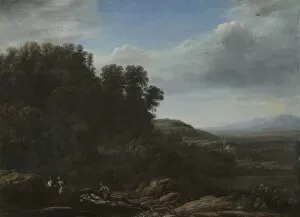 Claude Lorrain French Gallery: Italian Landscape, c. 1630. Creator: Claude Lorrain (French, 1604-1682)