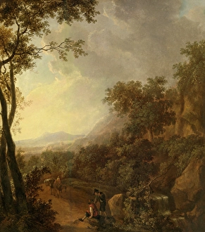 Willem De Heusch Prints: Italian Landscape, c1650-1690. Creator: Willem de Heusch