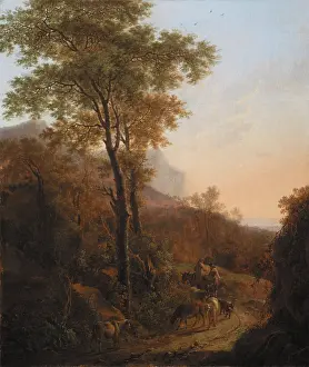 Italian Landscape, c1650. Creator: Willem de Heusch