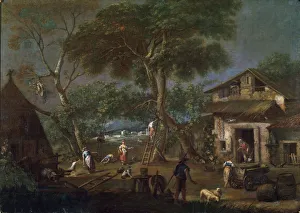 Diziani Prints: Italian Landscape, c1750-1795. Artist: Antonio Diziani
