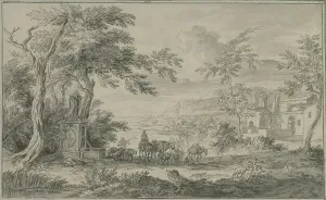 Dalens Dirck Prints: Italian landscape. Creator: Dirck Dalens II
