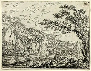 Jonas Umbach Prints: Italian Landscape with Ruins, n.d. Creator: Jonas Umbach