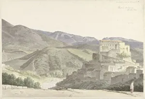 Joseph August Knip Prints: Italian landscape at Subiaco, 1787-1847. Creator: Josephus Augustus Knip