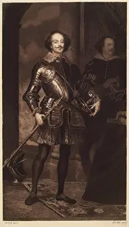 Dyke Sir Anthony Van Prints: An Italian Nobleman, Member of the Lomellini Family