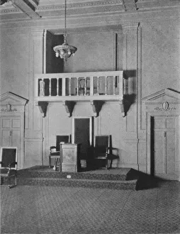 Alabama Collection: Italian Renaissance detail in the Lodge Room of the Masonic Temple, Birmingham, Alabama, 1924