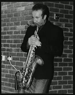 Hertfordshire Gallery: Italian saxophonist Renato D Aiello at The Fairway, Welwyn Garden City, Hertfordshire, 1999