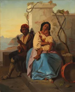 Imitator Of Prints: Italian Scene, not dated. Creator: Leopold Robert (Swiss, 1794-1835), imitator of