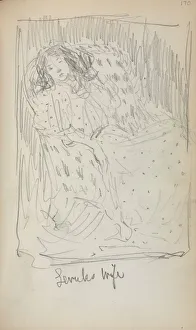 Italian Sketchbook: Levuks Wife (page 170), 1898-1899. Creator Italian Sketchbook: Levuks Wife (page 170), 1898-1899. Creator