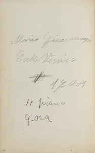 1858 1924 Prints: Italian Sketchbook: Notes (page 62)