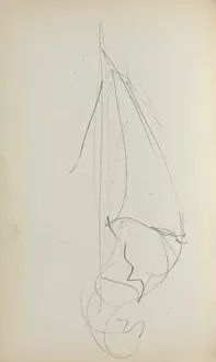Italian Sketchbook: Sail (page 73), 1898-1899. Creator: Maurice Prendergast (American, 1858-1924)