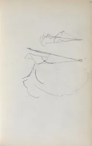 Italian Sketchbook: Sails (page 36), 1898-1899. Creator: Maurice Prendergast (American, 1858-1924)