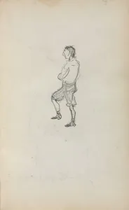 1858 1924 Prints: Italian Sketchbook: Standing Boy (page 245)
